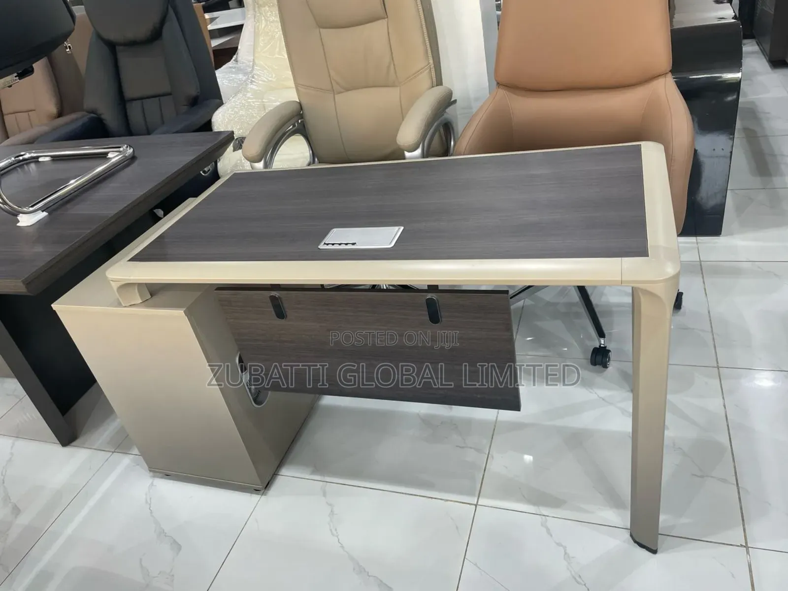 1.4metres Executive Office Table With Extension Drawer