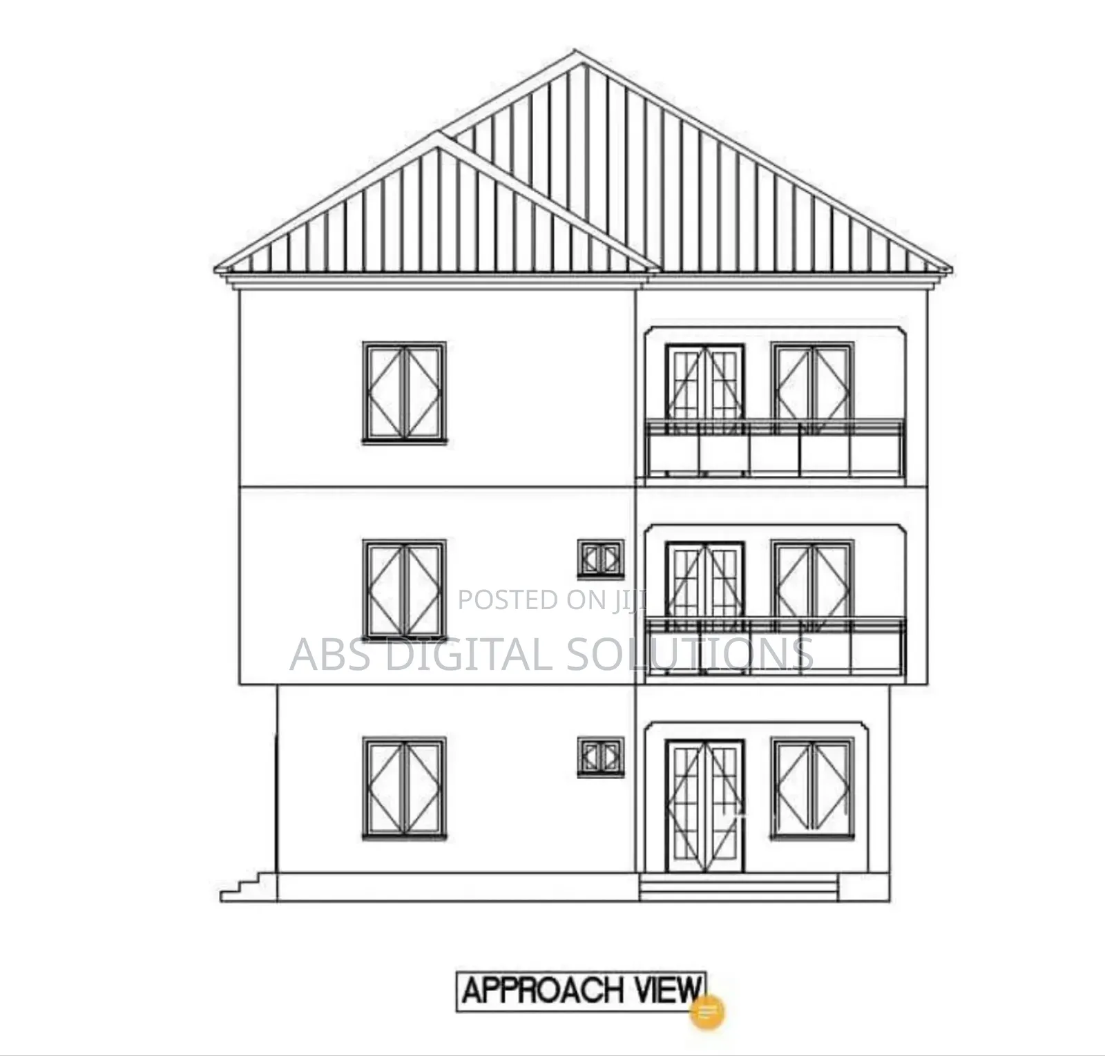 Full Architectural Design (Plan, Elevation Section.)