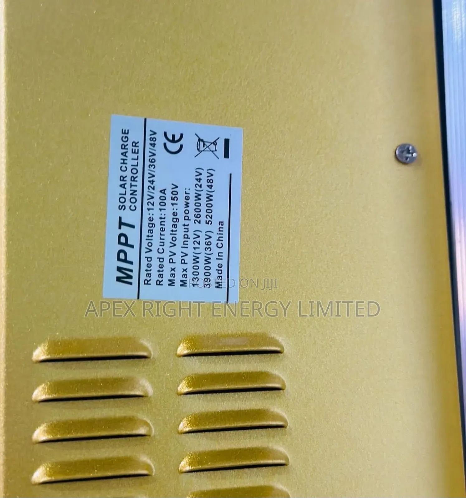 100ah Sms Charge Controller Mppt