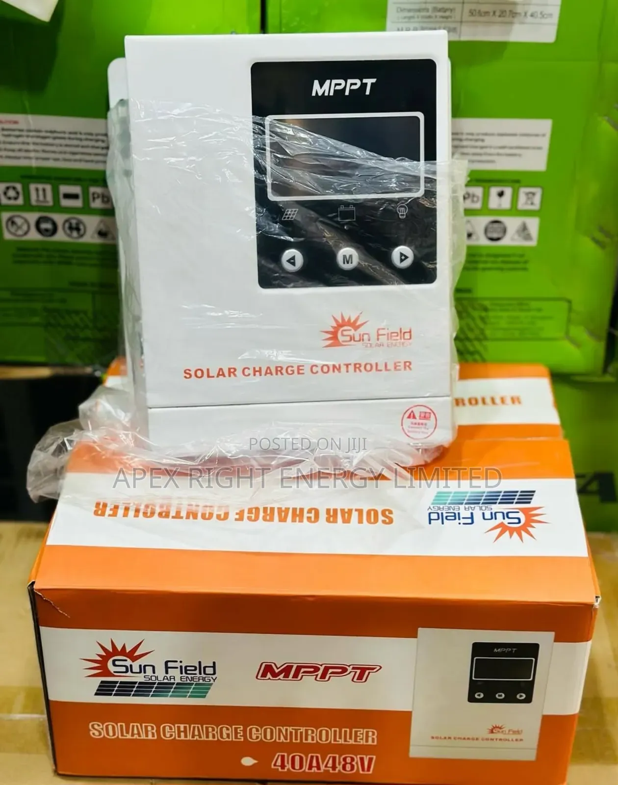 40ah Sun Field Solar Charge Controller 12v,24,36,48v