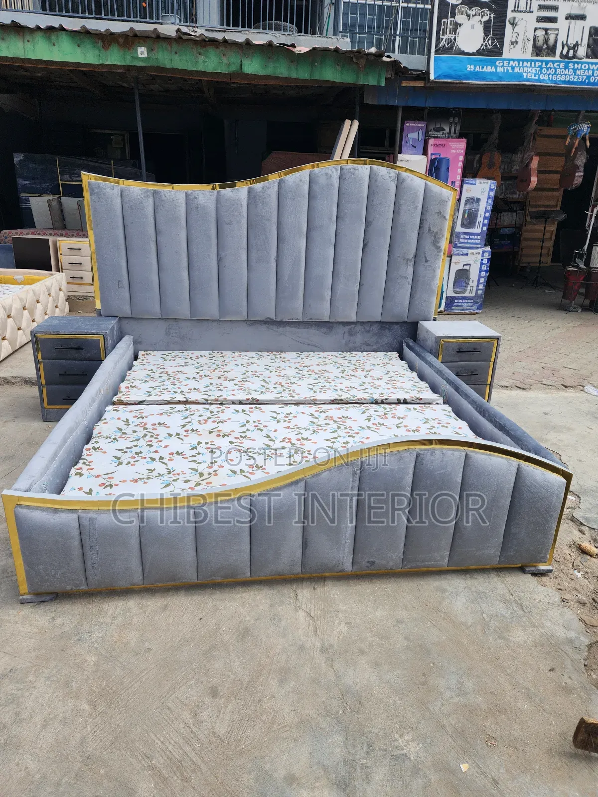 5ft Tall 6by6 Curved Design Bed.