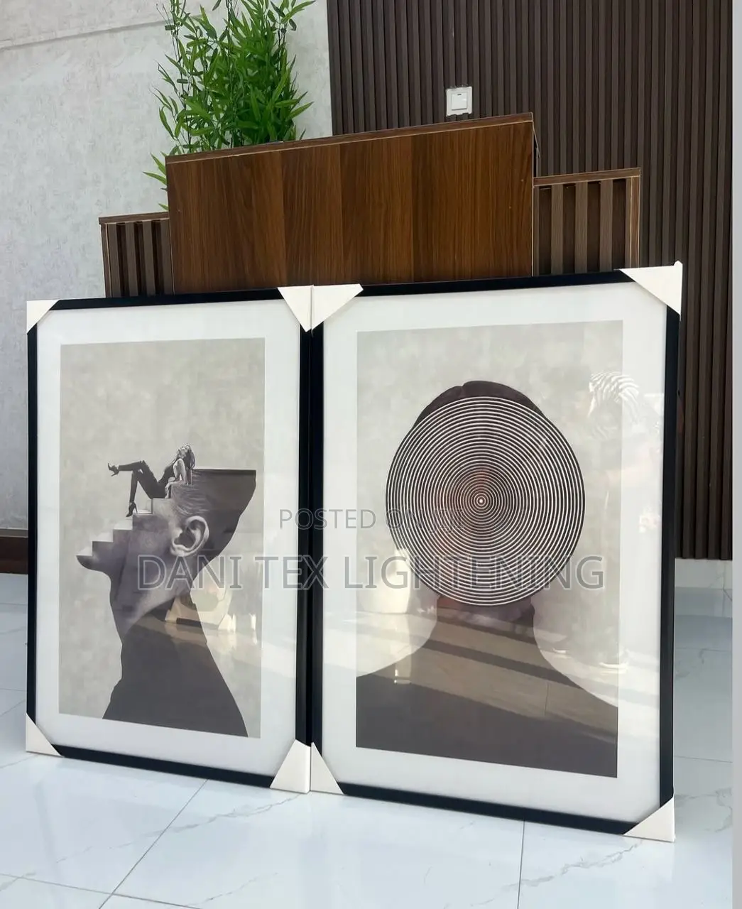 Modern Art Glass Frames Available for Pick Up at Affordable