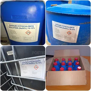 Sodium Hypochlorite/Bleach Bottle, Keg, Drum, Ibc.