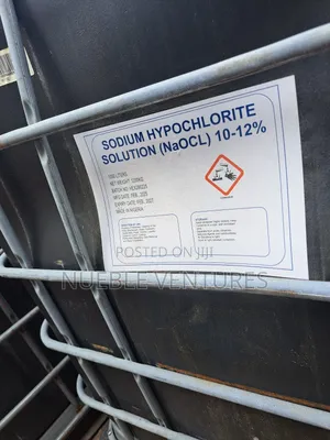 Sodium Hypochlorite/Bleach Bottle, Keg, Drum, Ibc.