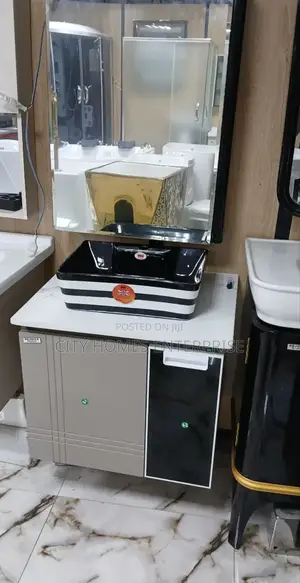 Cabinet Set  With Mirrors