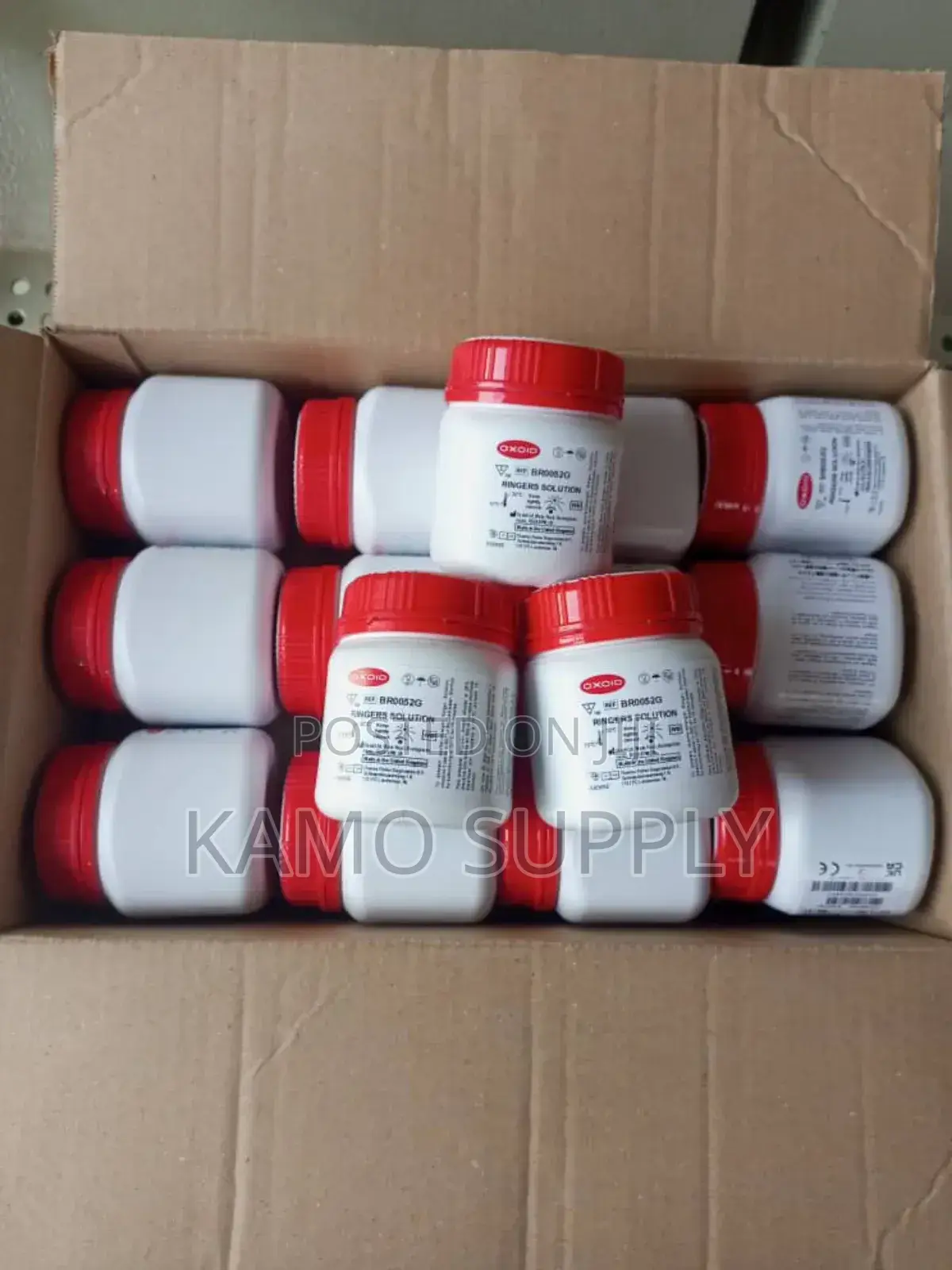 Oxoid Ringers Solution Tablets Br0052g 100tablets