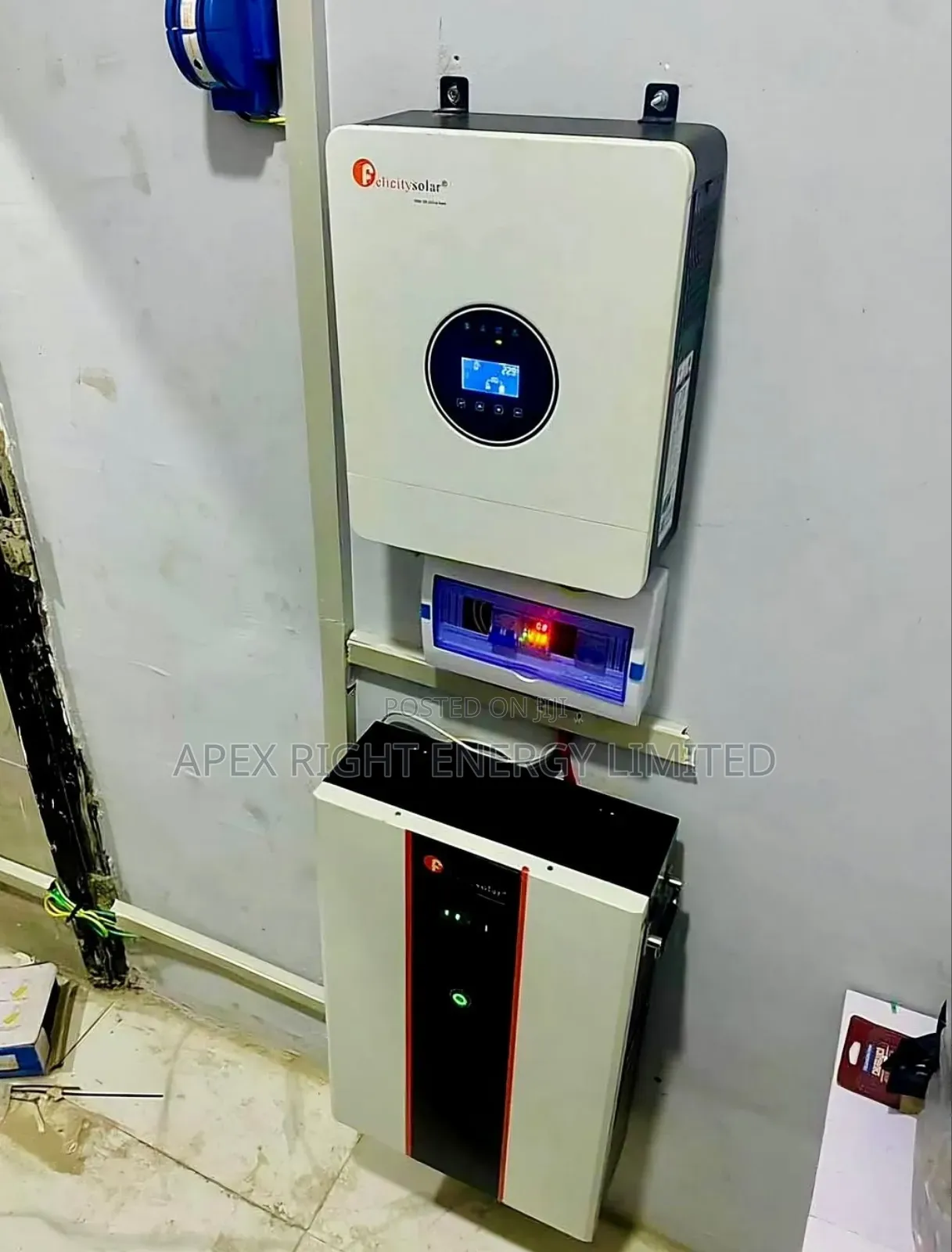 8kva Felicity Hybrid System+10kwh Lithium+9pcs-500w Panel
