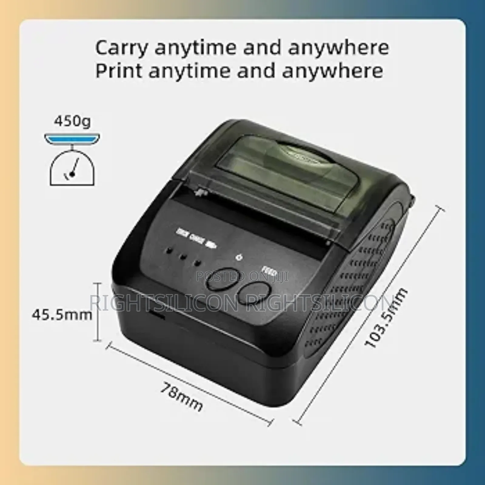 Usa Netumscan Bluetooth Wireless Thermal Receipt Printer