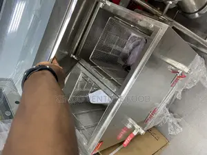 Standing Gas Fryer Double Tank
