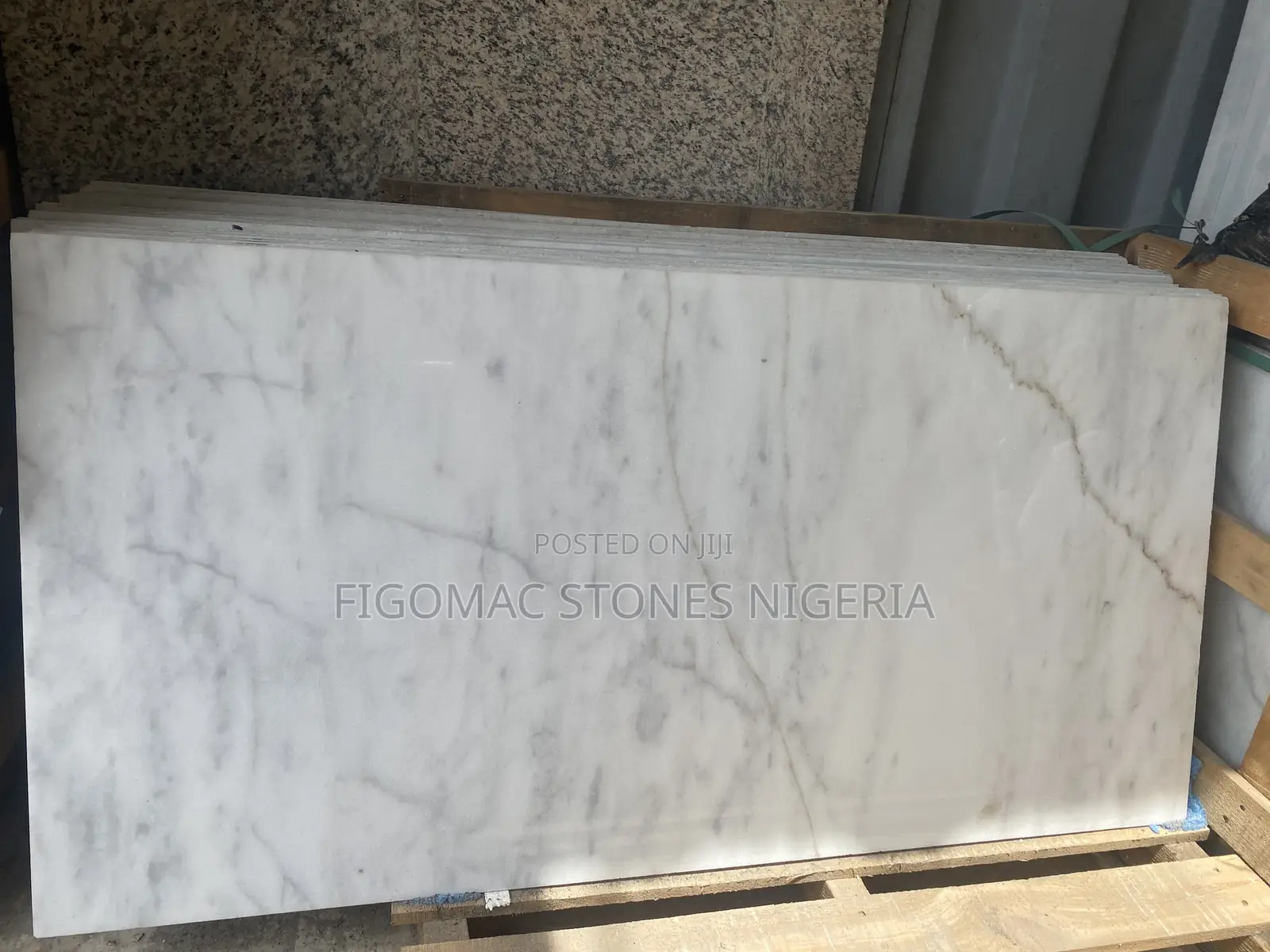 White Carara Marble Tile