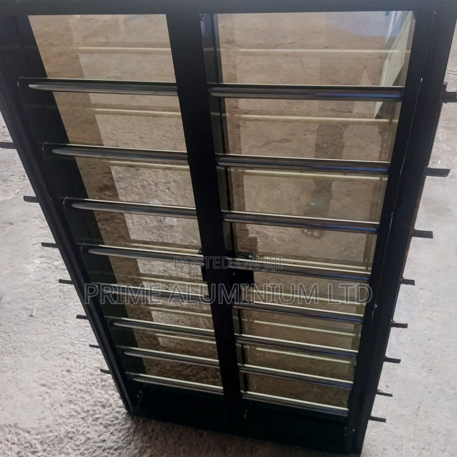 Frameless Windows With Burglary