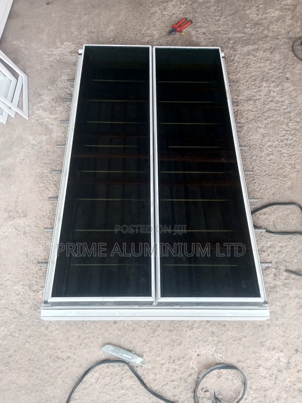 Frameless Windows With Burglary