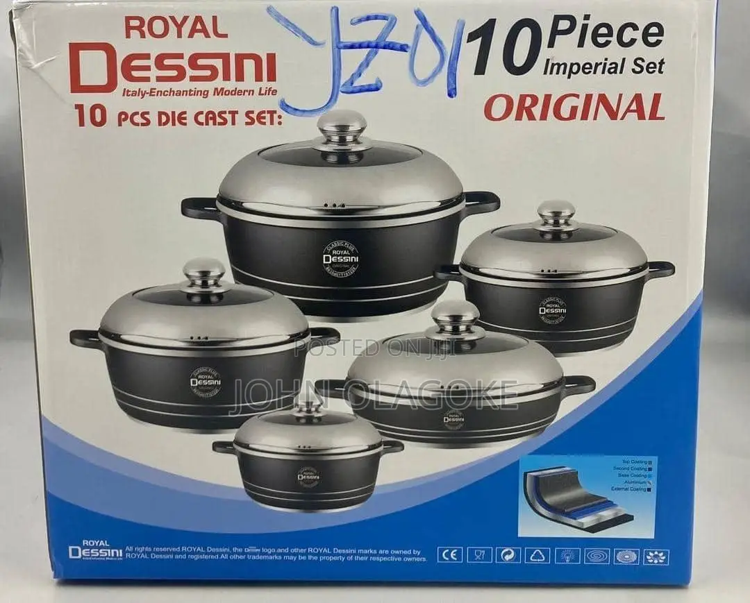 Dessini Original Die-Cast Pot With Steel Cover