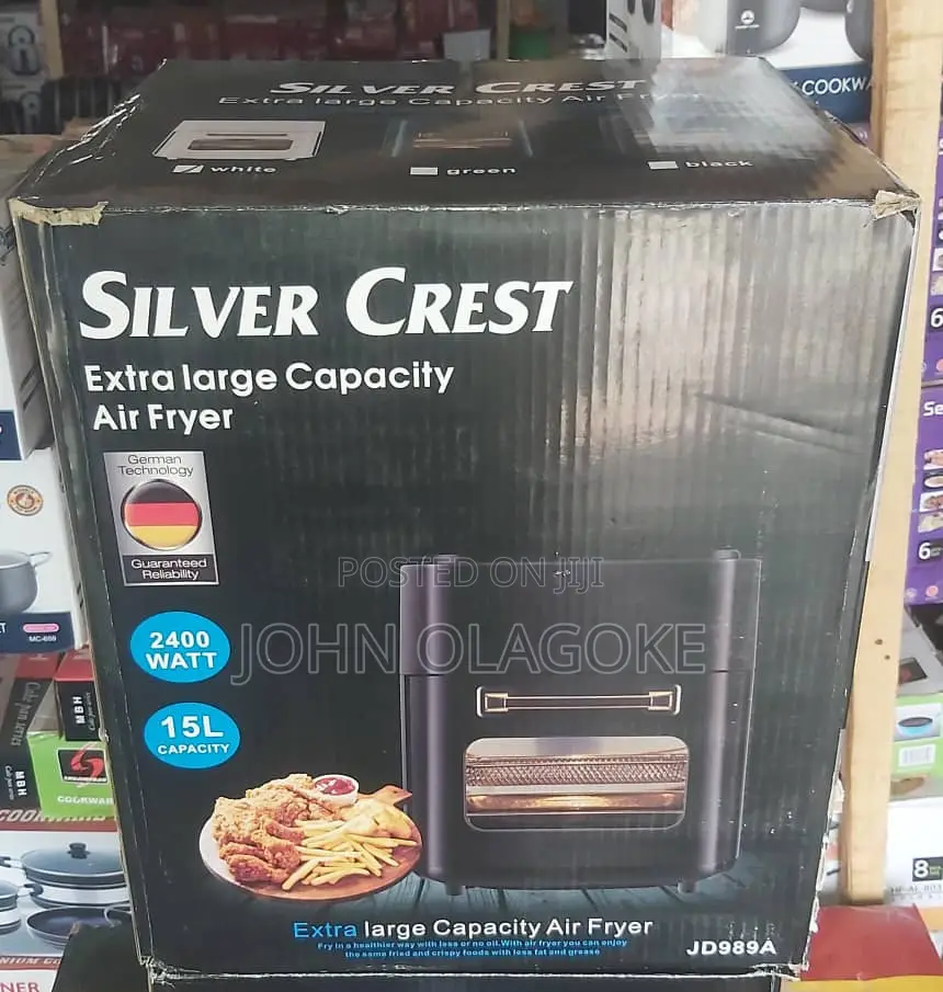 15l Silvercrest Airfryer
2400watts