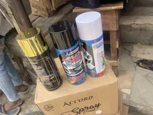 Spray Paint Different Colors