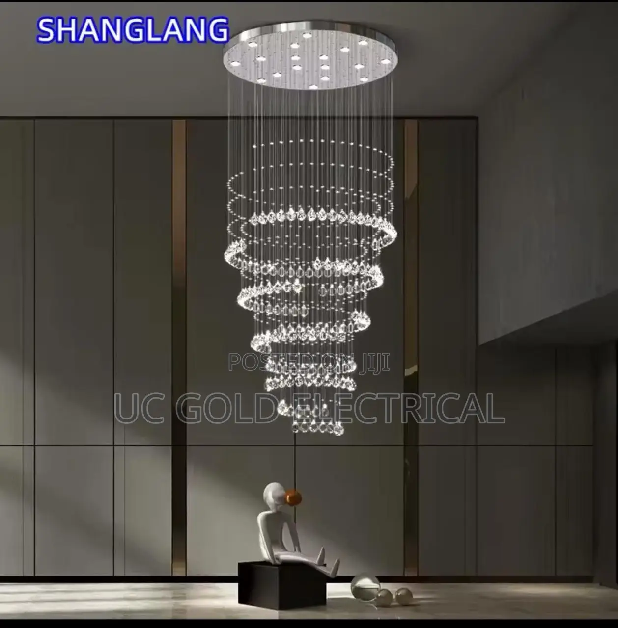 Modern Luxury Led Crystal Chandelier Lights