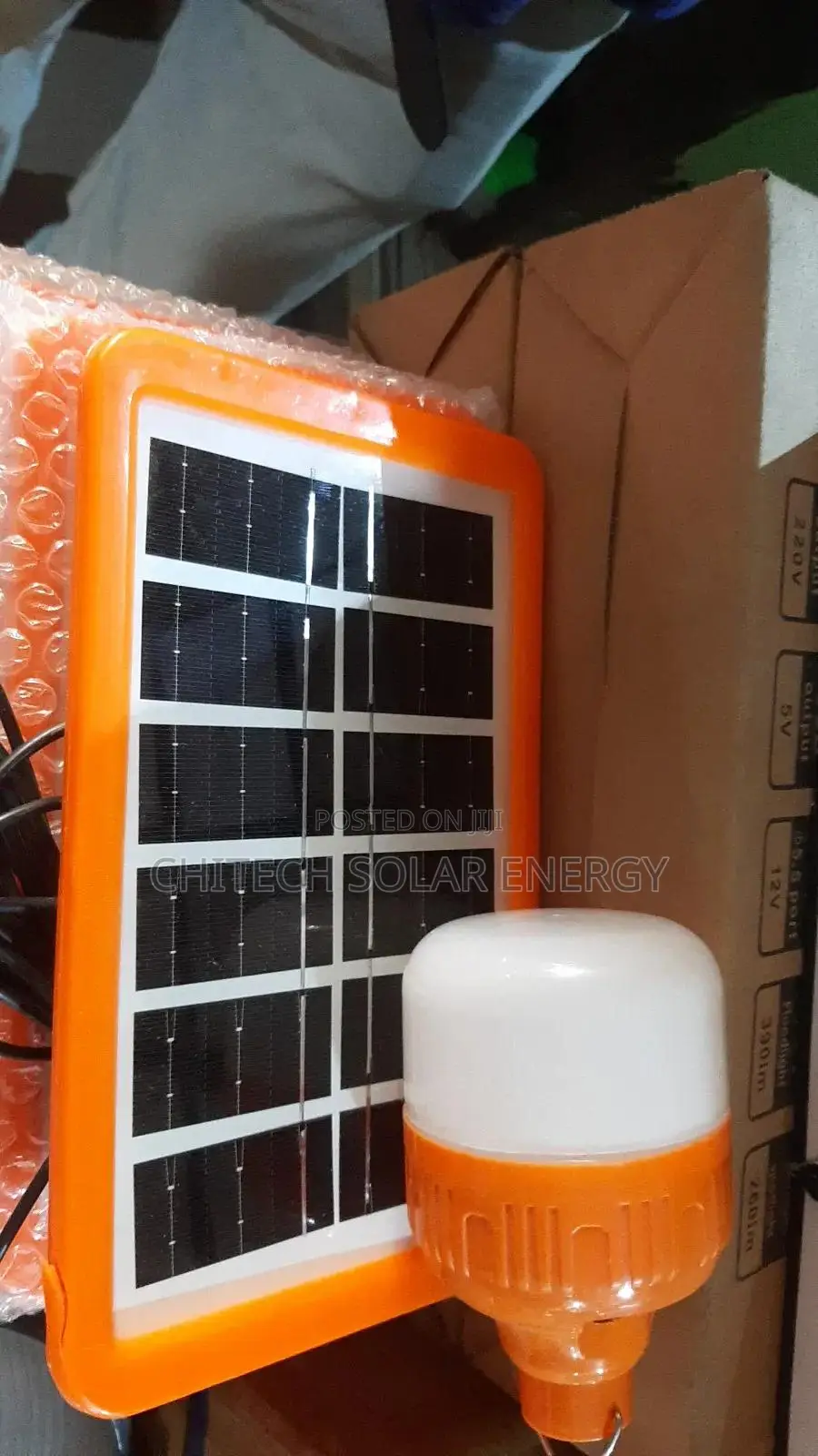 Solar Bulbs With Panel