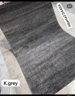 Dark Gray Center Rug