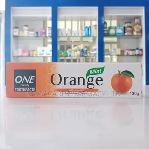 One Family Toothpaste Mint Orange, Apple and Banana