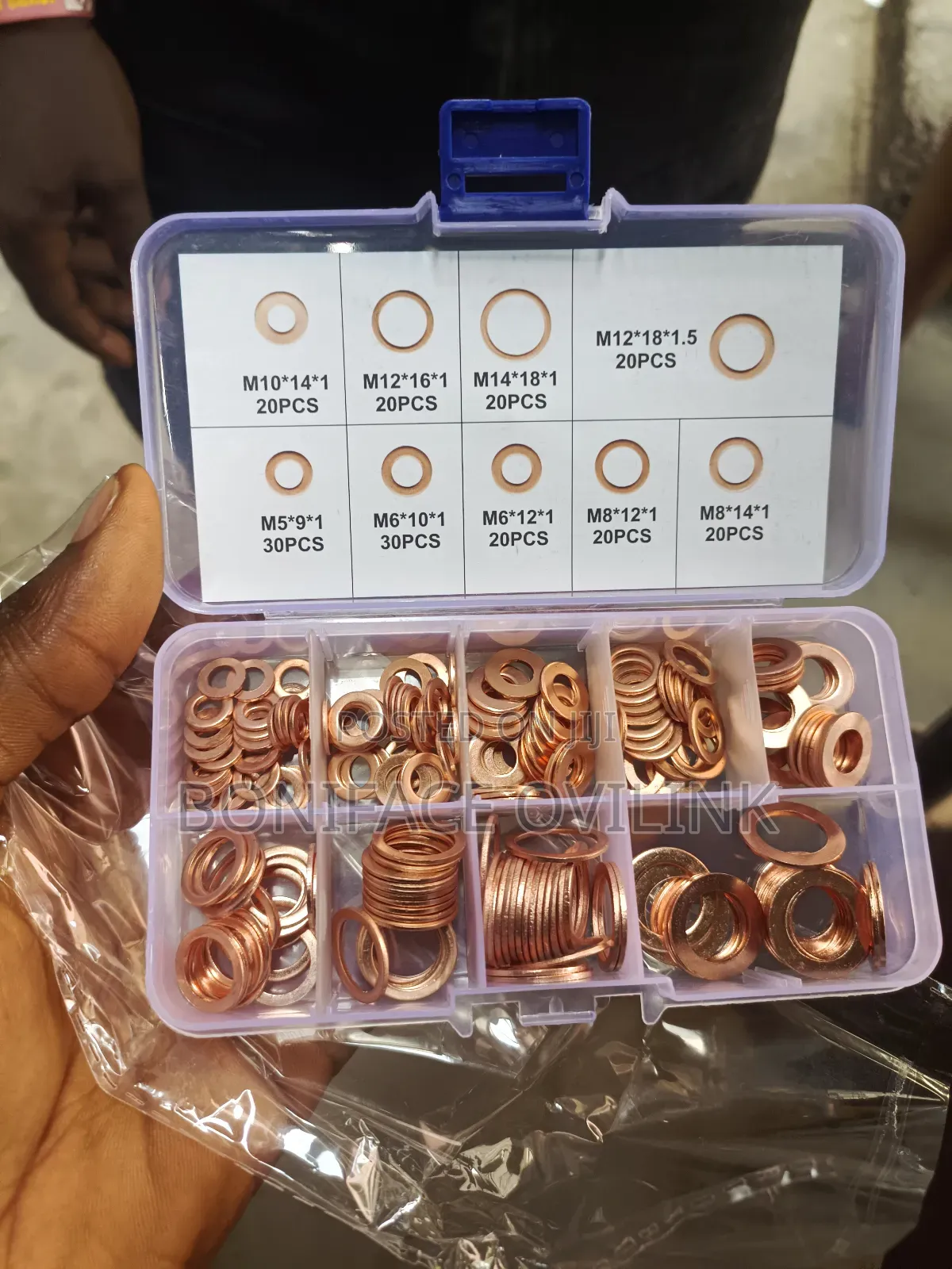 Pure Copper Washer Set
