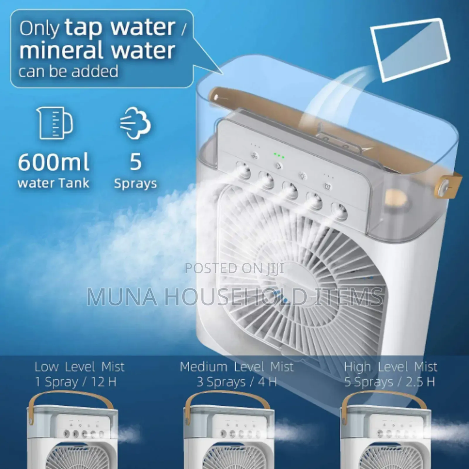 Rechargeable Air Cooler Fan