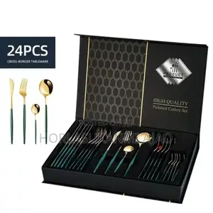 24pcs Box Cutlery Available in These 4 Colours