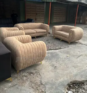 Complete Set of Quality Fabric Sofa | Chairs | Couch