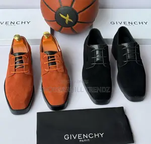 Mens Suede Derby Shoe