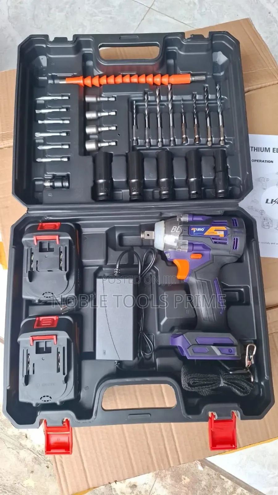 Set Electrical Tools Box