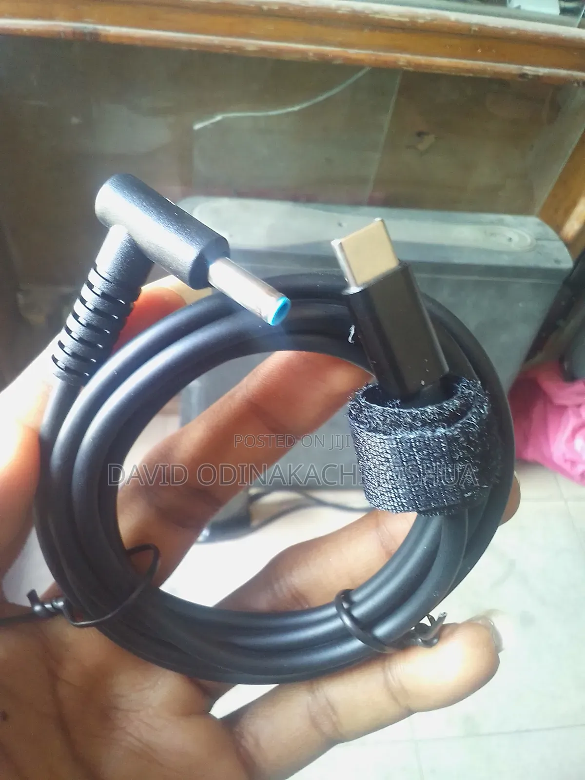 Usb-C to Smart Blue Mouth Adapter Charging Cable