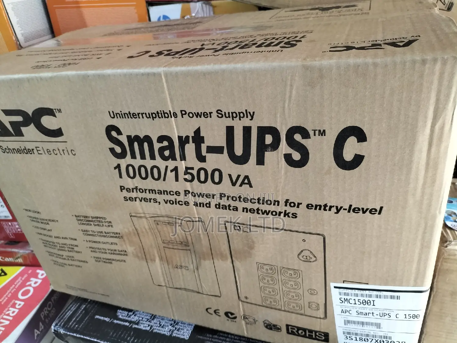 Apc Online Smart-Ups C 1500va LCD 230v With Smartconnect