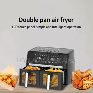 Sokany 5.5l 11l Large Capacity Led Display Dual Air Fryer 
