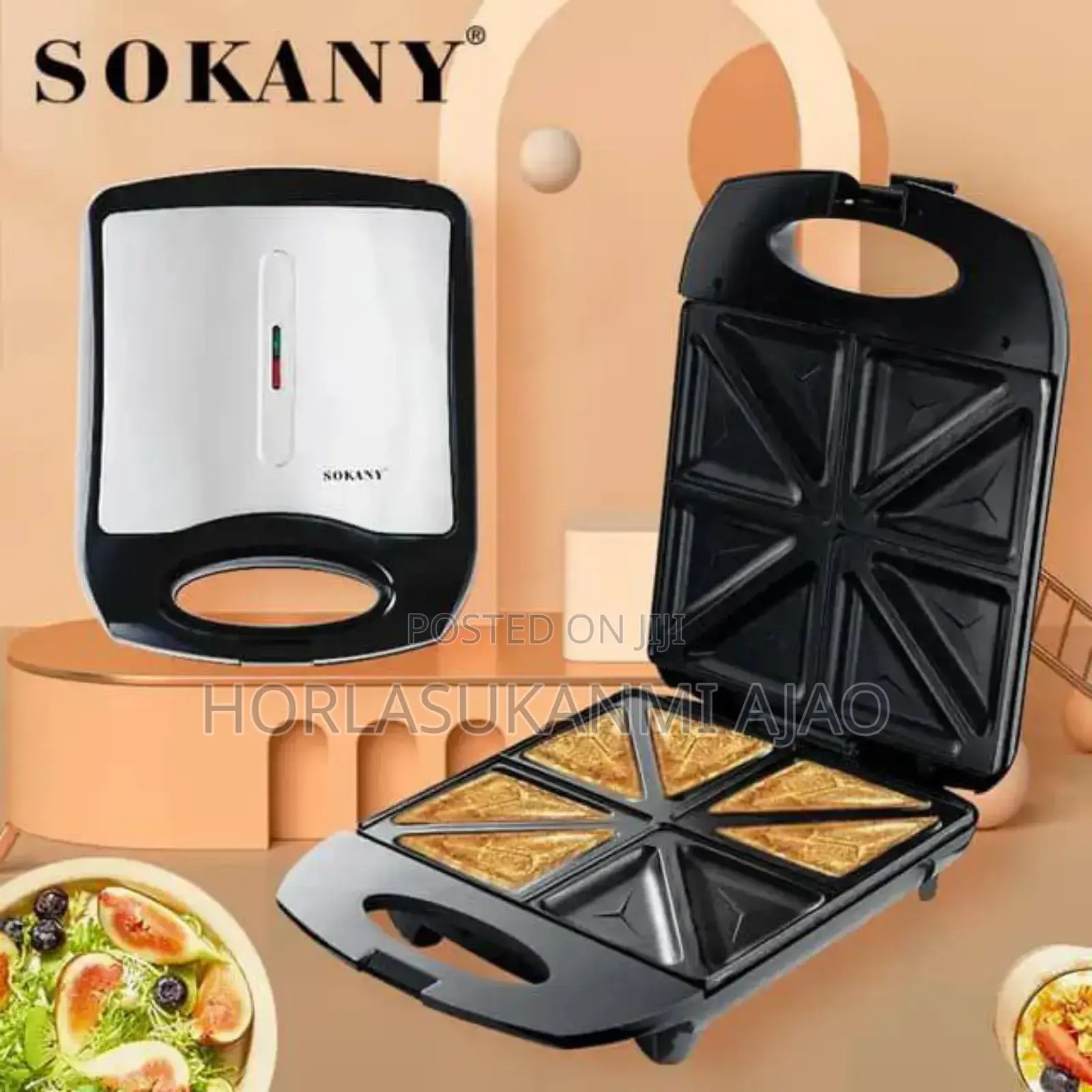 Sokany 4face Sandwich Maker 