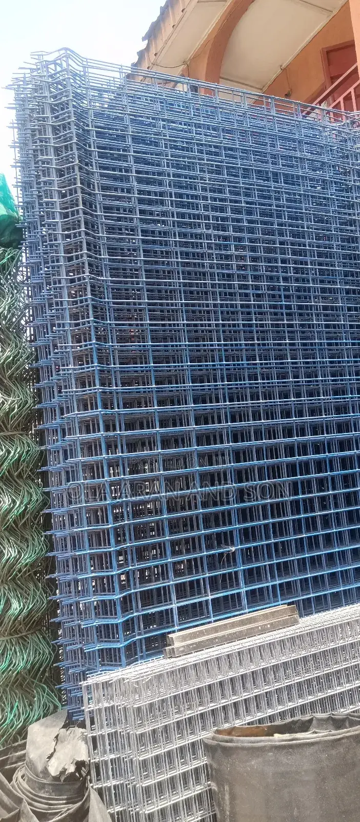 PVC Blue Panel Mesh