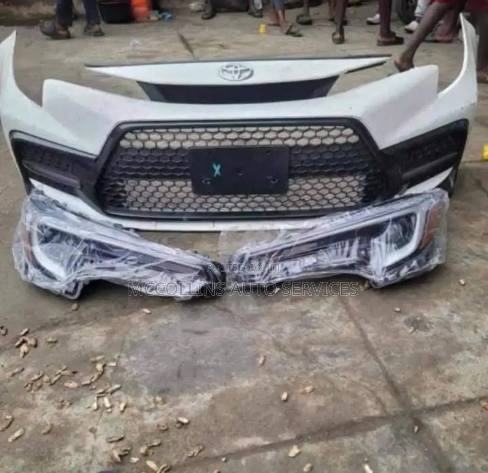 Corolla 2020 Headlight and Bumper