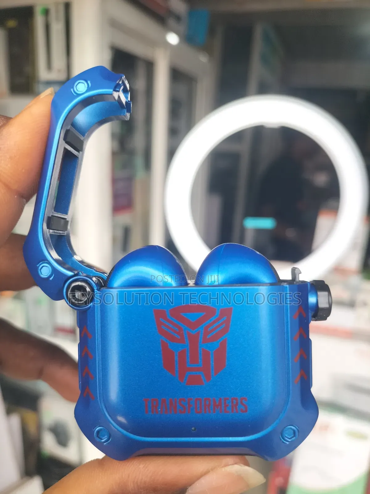 Tecno Optimus Prime Transformers Wireless Earbuds | Blue