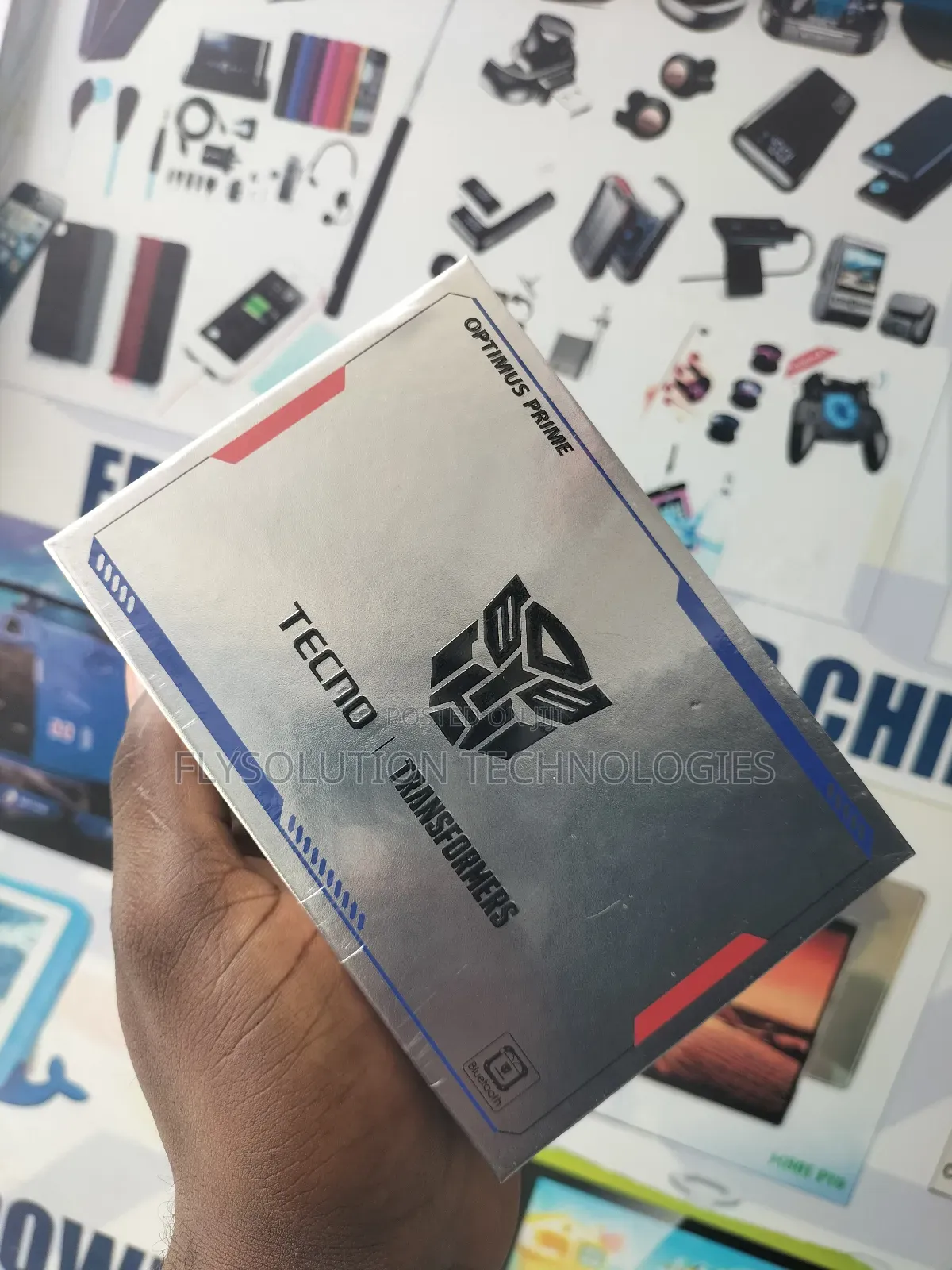 Tecno Optimus Prime Transformers Wireless Earbuds | Blue