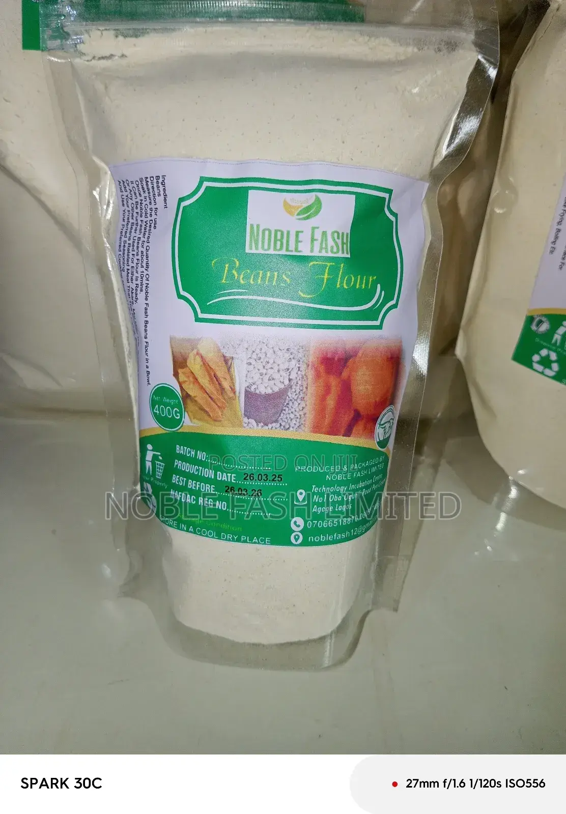400g Beans Flour