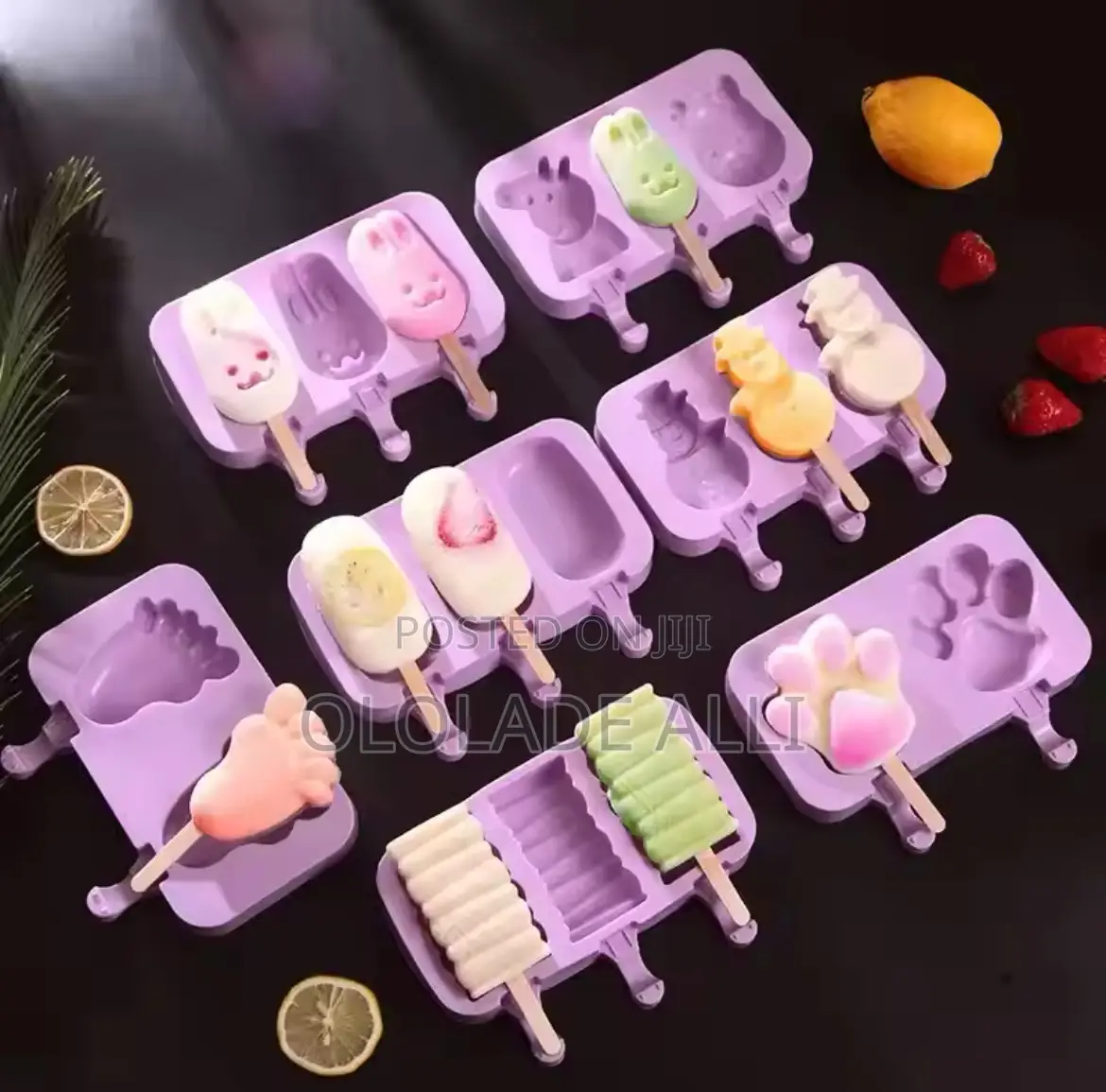Creative Cartoon Ice Cream Stick Mold