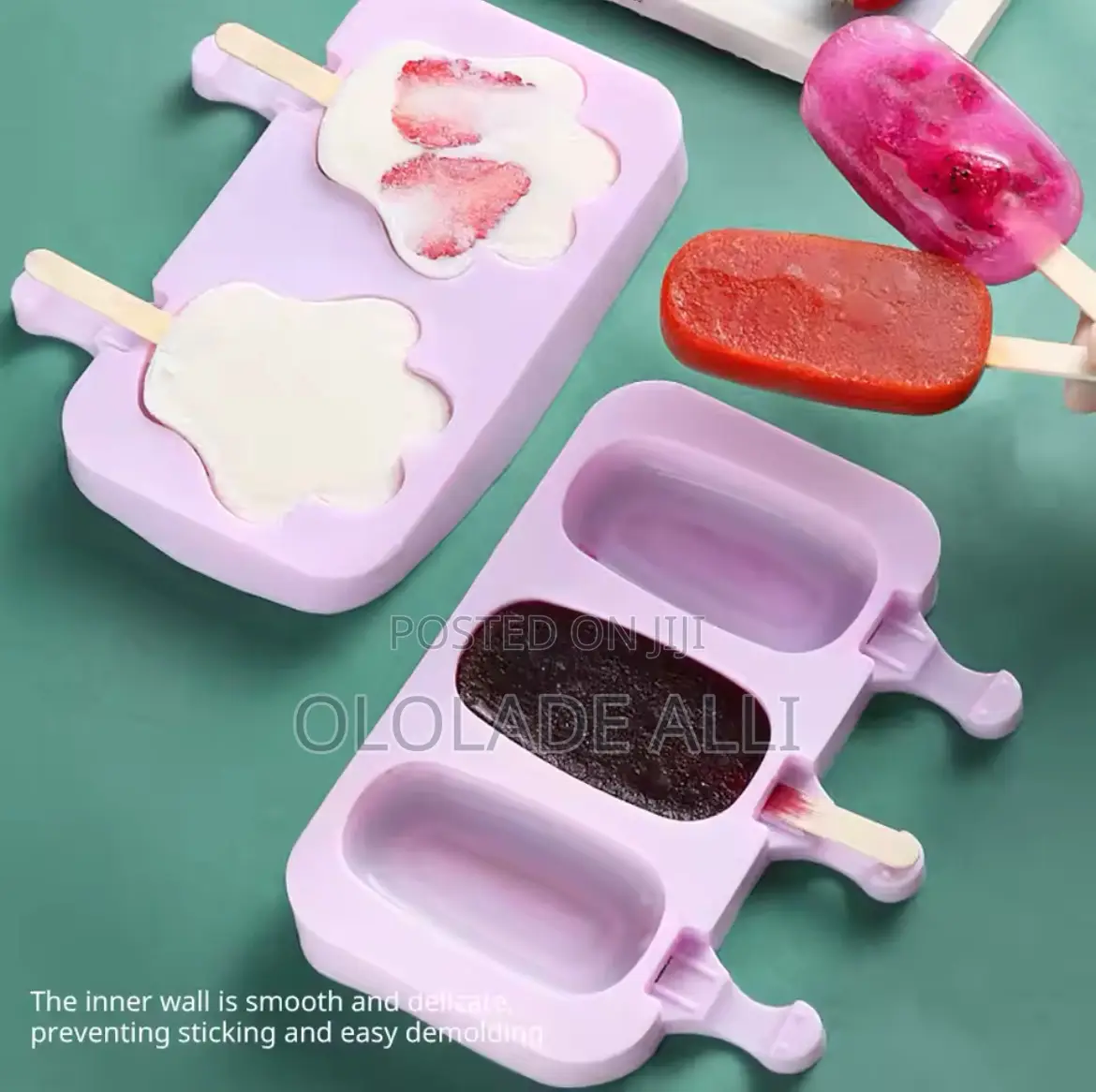 Creative Cartoon Ice Cream Stick Mold