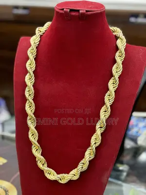 Gold Twist Chain 18 Karat