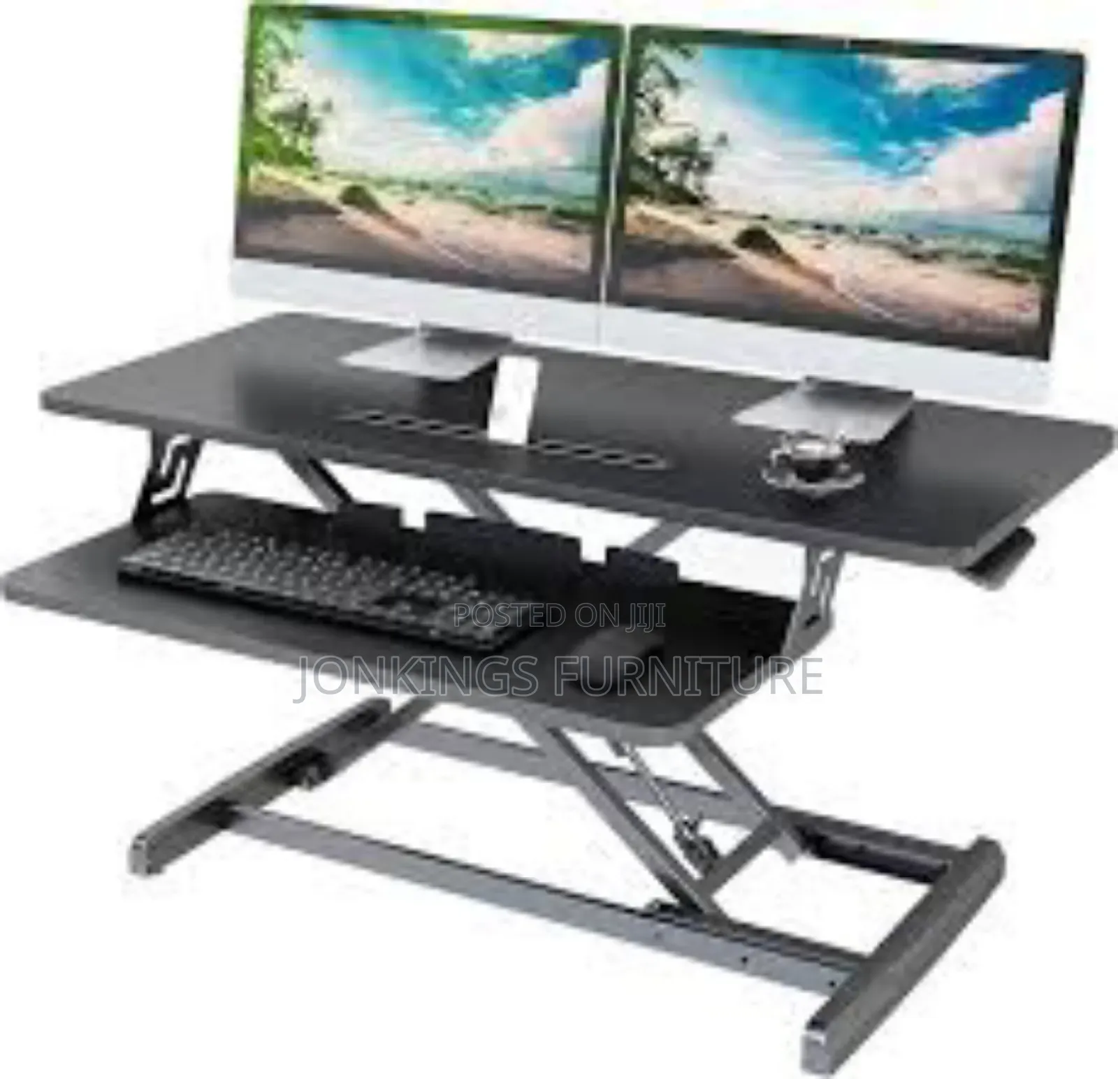 Manual Adjustable Sit Stand Desk