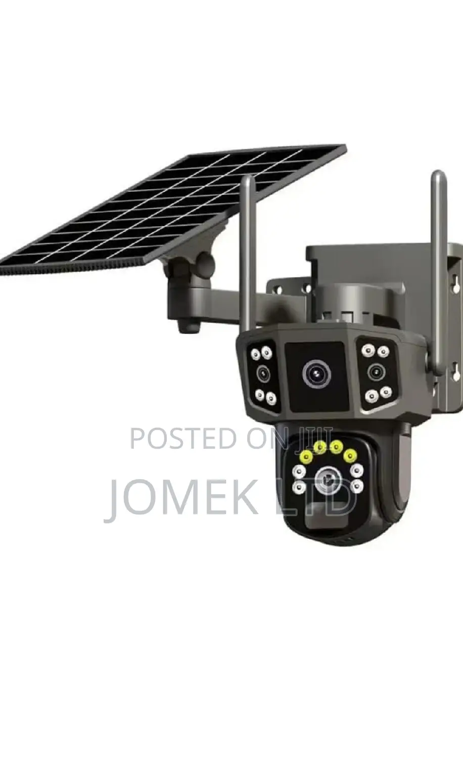 3 Lens Built Battery 4g Sim Smart Home Security Solar Camera