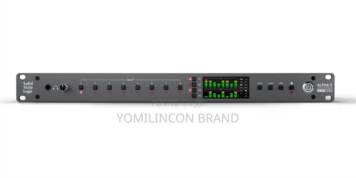 Solid State Logic Alpha 8 8-in/8-Out Professional-Grade