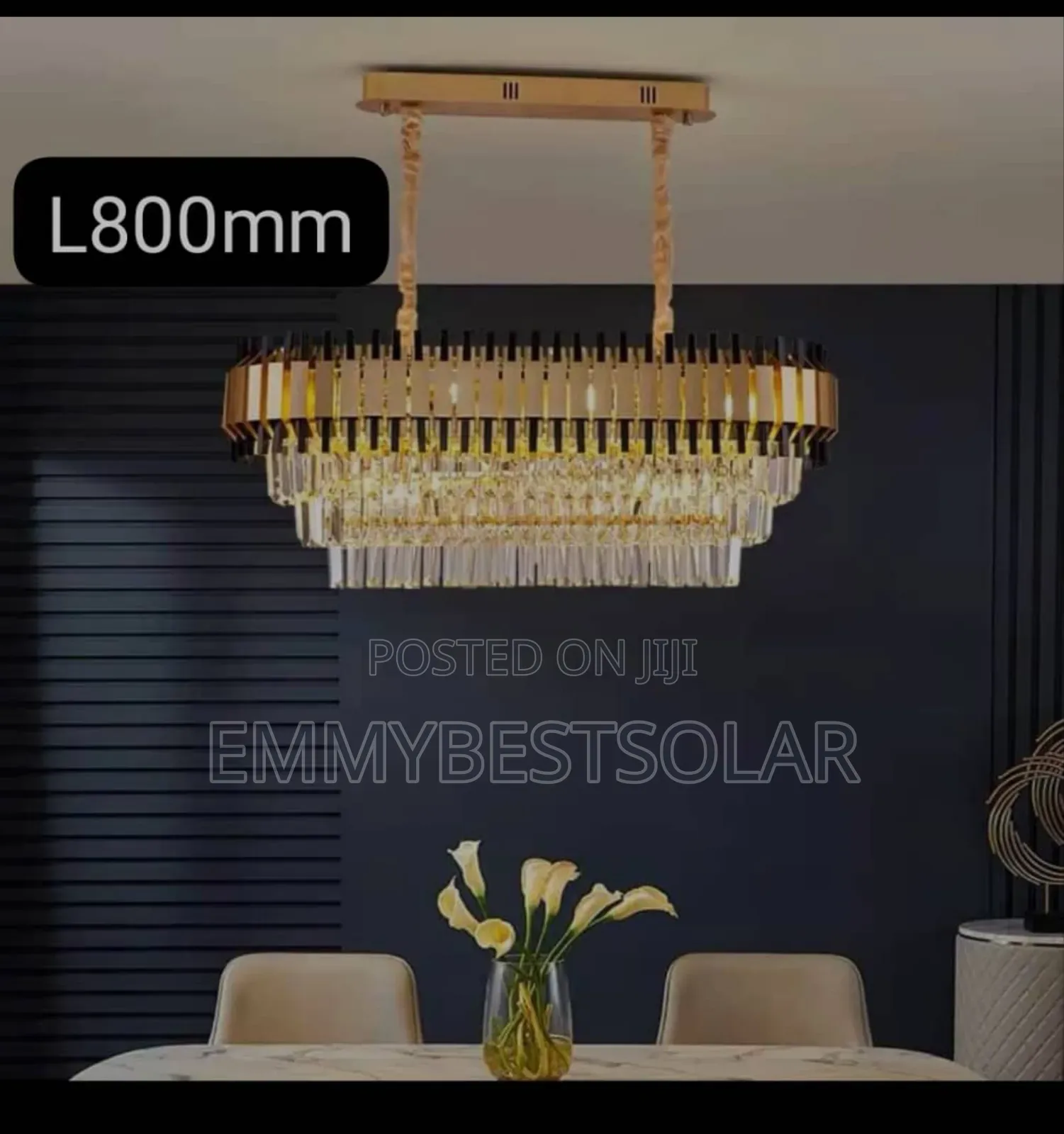 800mm Spherical Crystal Chandelier Light