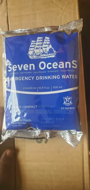 Seven Oceans Drinking Water 500ml in Bag