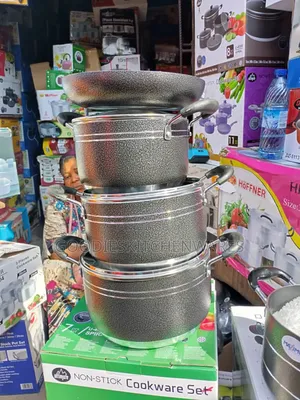 3 Sets Pot With Fry Pan