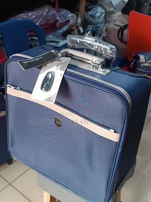 Moonlight Blue Pilot Travel Luggage Box