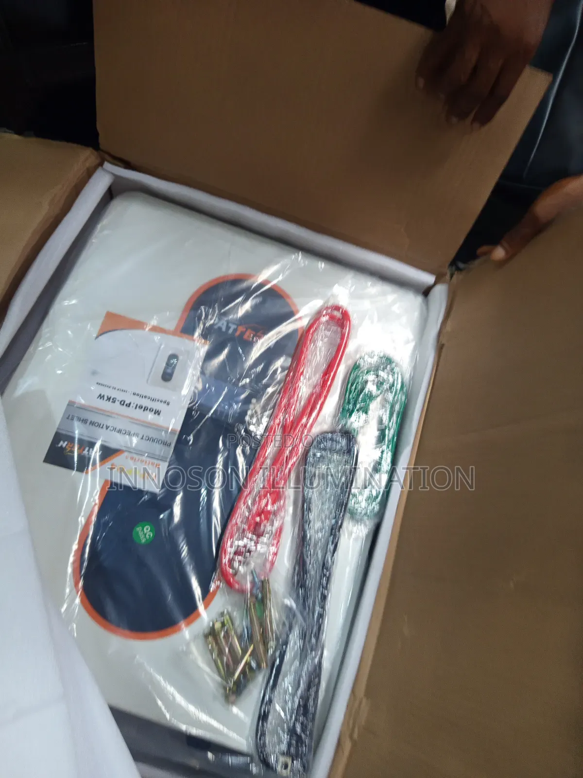 5kwh 51.2v Pattern Solar Lithium Battery