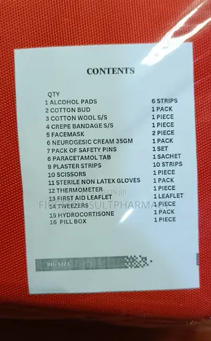 First Aid Bag